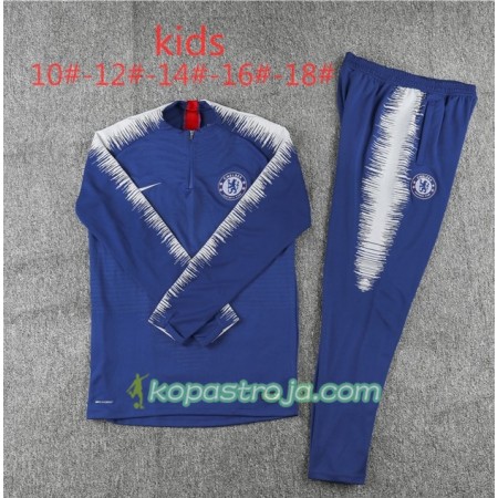 Chelsea Barn Tränings Sweatshirtställ Blå 2018/19